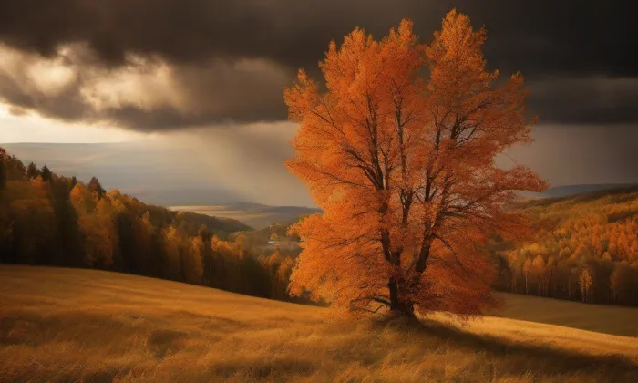 zámek Hraběšín – autumn