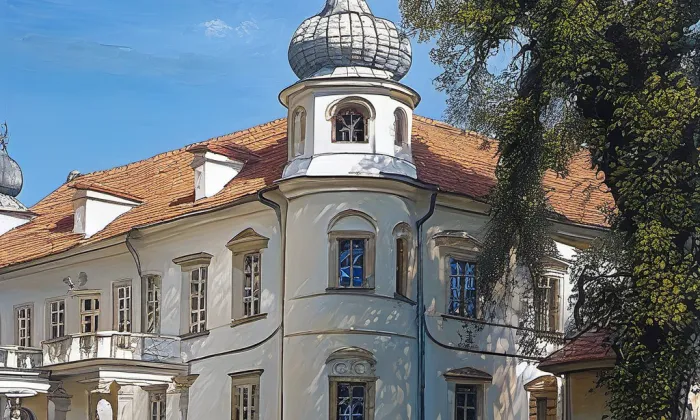 zámek Krásné Březno – historical