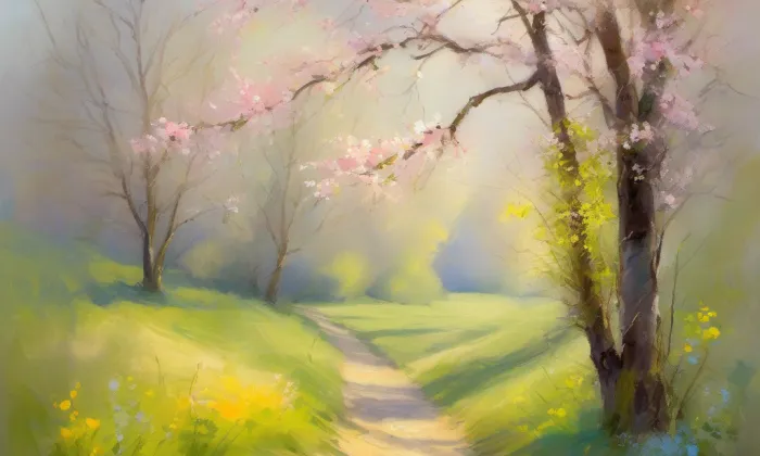zámek Krásný Dvůr – spring