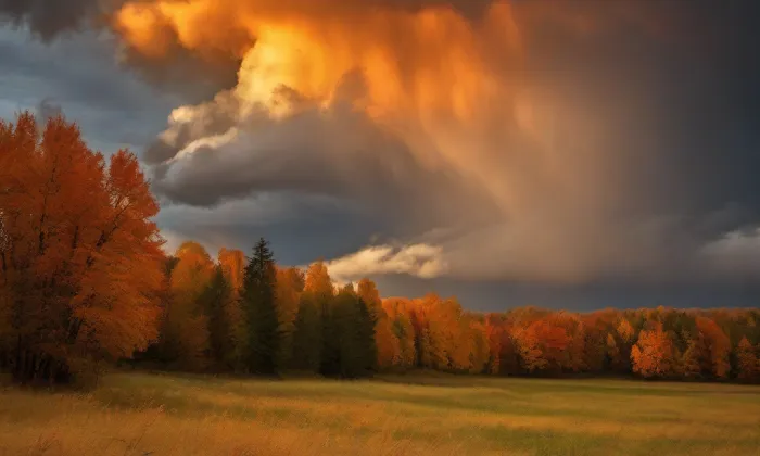zámek Květinov – autumn