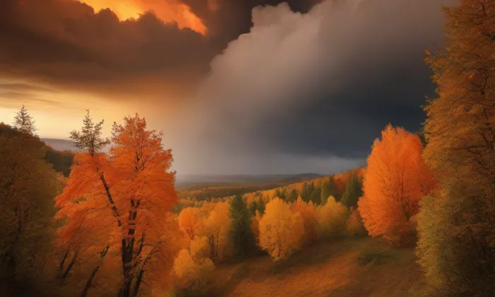 zámek Litohoř – autumn