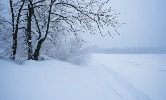 Zámek Luhačovice – winter