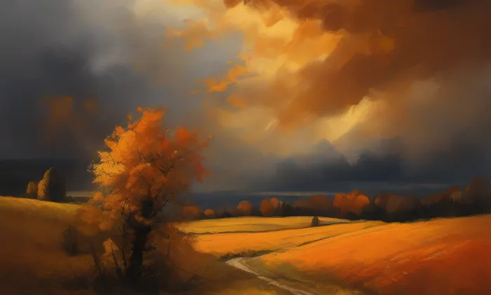 Zámek Miletín – autumn