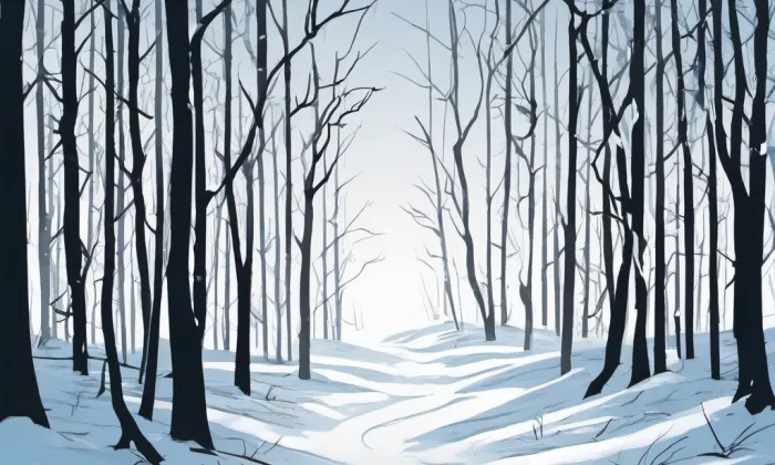 zámek Mostek – winter