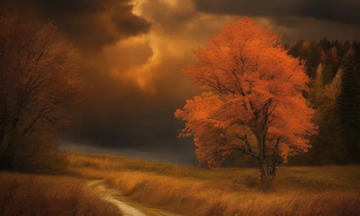 zámek Nalžovy – autumn