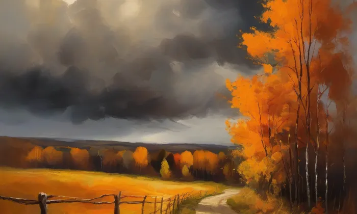 Zámek Nový Haimhausen – autumn