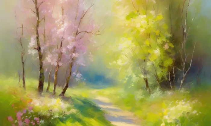 Zámek Nový Haimhausen – spring