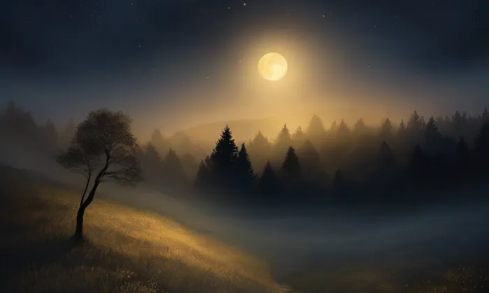 zámek Obříství – noc