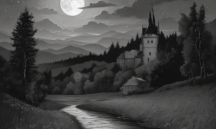 zámek Opava – noc