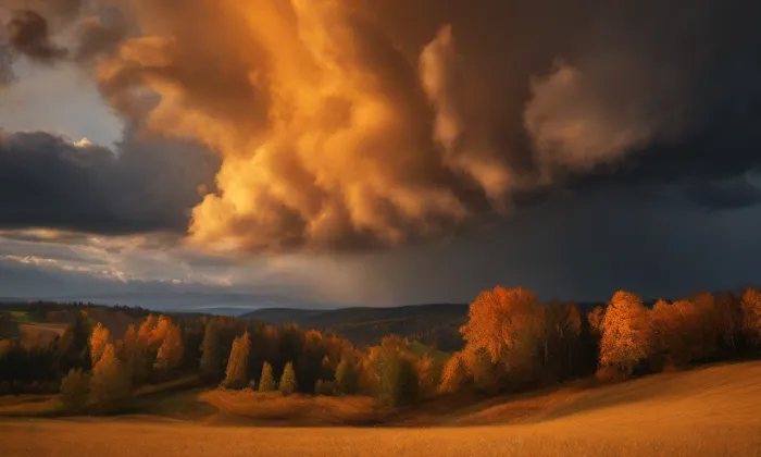 zámek Přibyslav – autumn