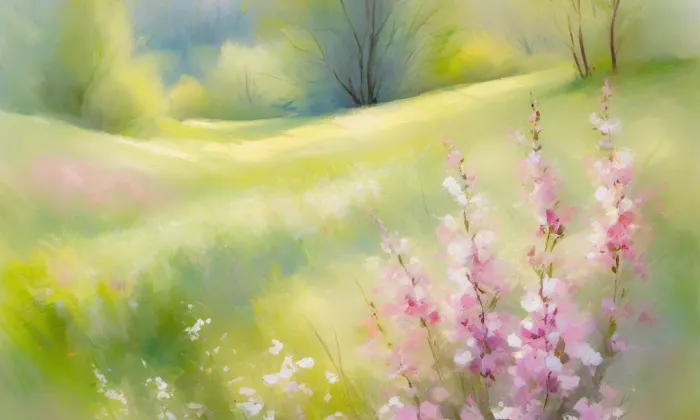 zámek Poláky – spring