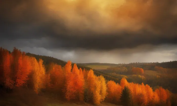Zámek Polanka nad Odrou – autumn