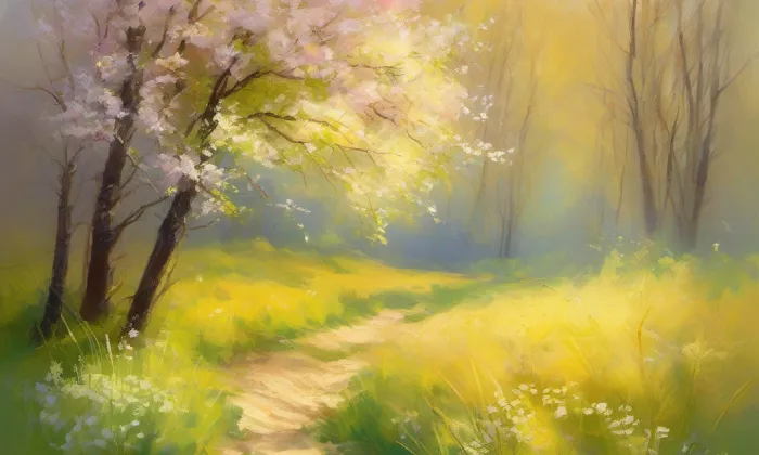 Zámek Polanka nad Odrou – spring