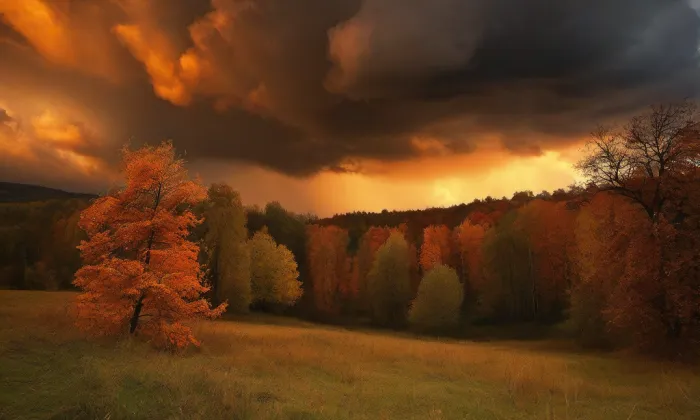 zámek Pravonín – autumn