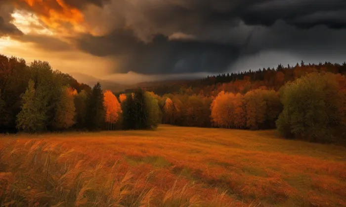 zámek Proseč u Pošné – autumn