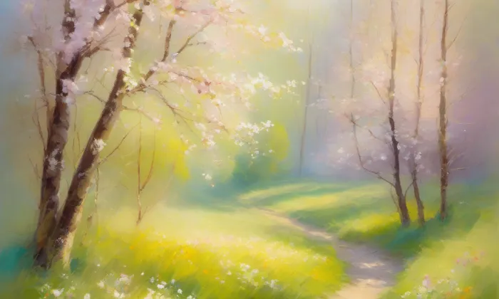 Zámek Slapy – spring