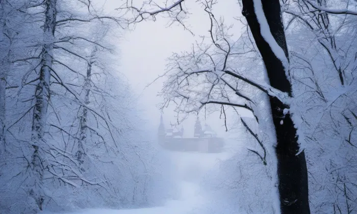 zámek Smilov – winter