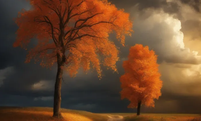 Zámek Studenec – autumn
