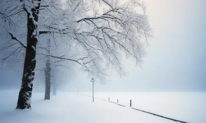 Zámek Tulešice – winter