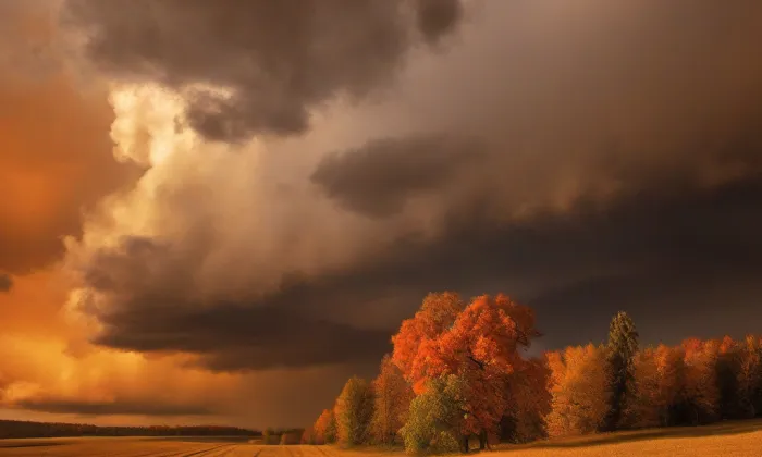 zámek Tvoršovice – autumn