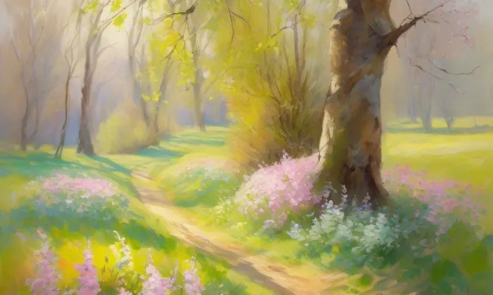 zámek Vážany nad Litavou – spring