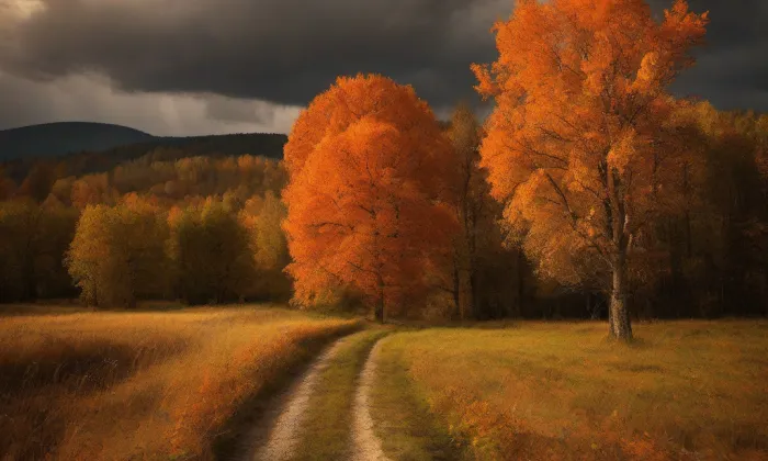 zámek Valdov – autumn