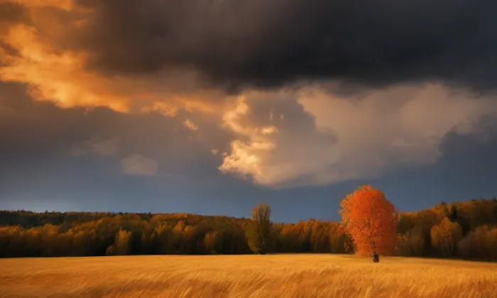 Zámek Varvažov – autumn