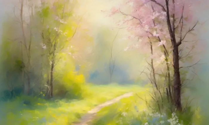 zámek Veselí – spring