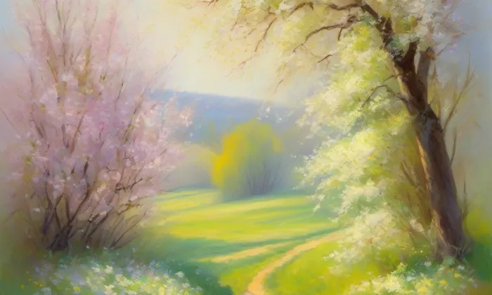 Zámek Zahrádky – spring