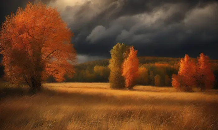 zámek Zlonice – autumn