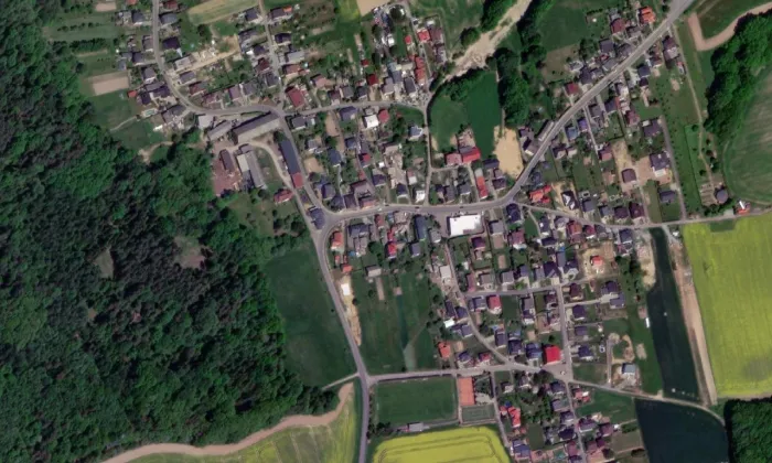 Závada (Závada) – letecký pohled