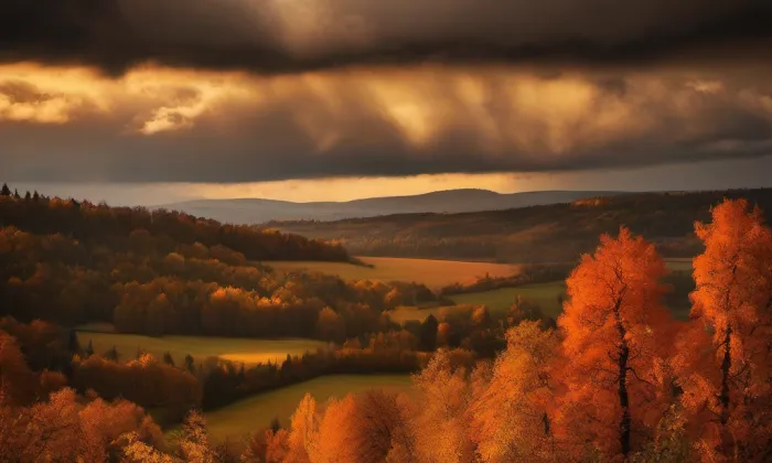 Závišův kříž – autumn
