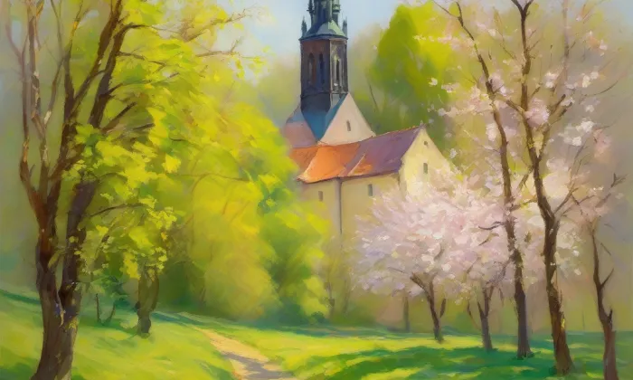 Zvěstov – spring