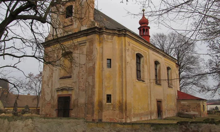 Kostel svatého Jana Křtitele ve Vroutku