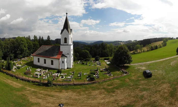 evangelický kostel v Křížlicích
