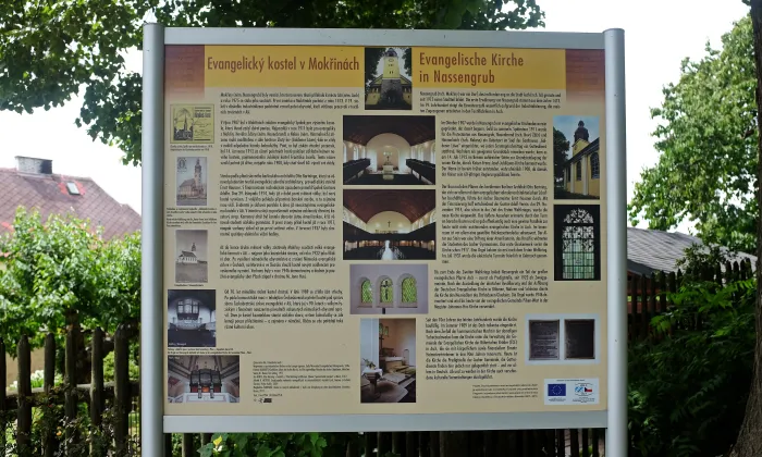 evangelický kostel v Mokřinách