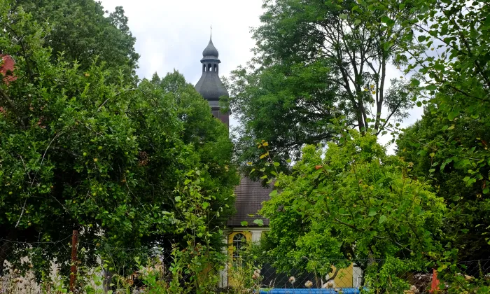 evangelický kostel v Mokřinách