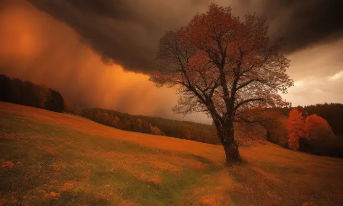 Červený Hrádek u Sedlčan – autumn