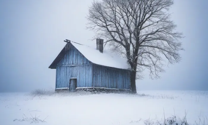 Bílá labuť – winter