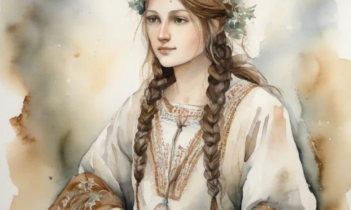 Bývalá pila – akvarel