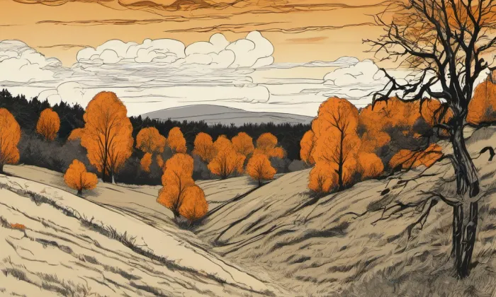 Dvorec čp. 1 – autumn