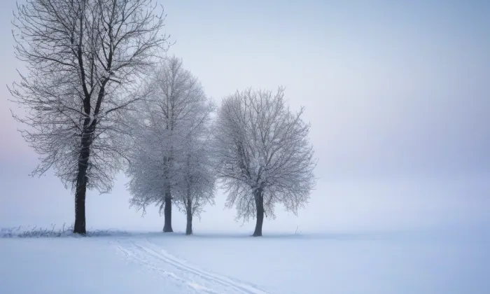 evangelický kostel v Horní Krupé – winter