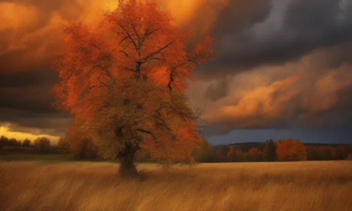husitský kostel v Ledči nad Sázavou – autumn