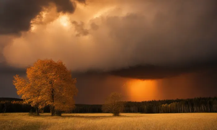 kaple s hrobkou na hřbitově v Hrušovanech nad Jevišovkou – autumn