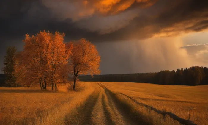 Kaple svatého Jana Nepomuckého (Závada) – autumn