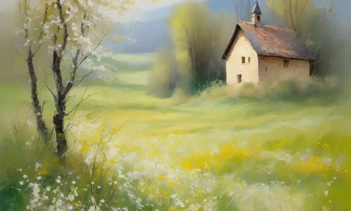 Klášter a nemocnice svaté Alžběty – spring