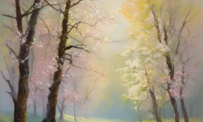 klášter františkánů – spring