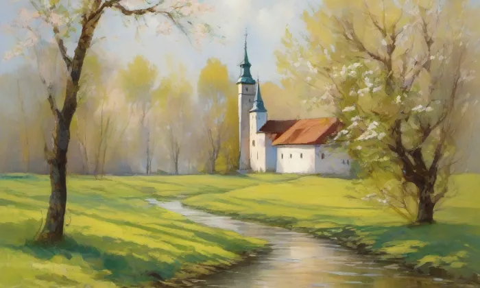 Kostel Nanebevzetí Panny Marie (Bučovice) – spring