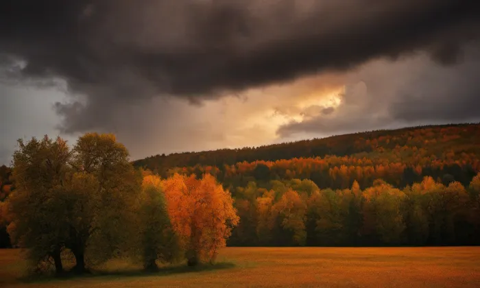 Kostel Nanebevzetí Panny Marie (Holešov) – autumn