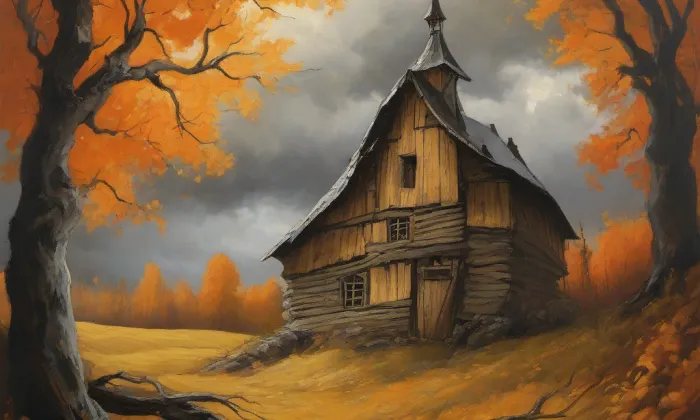 kostel Nanebevzetí Panny Marie (Kohoutov) – autumn